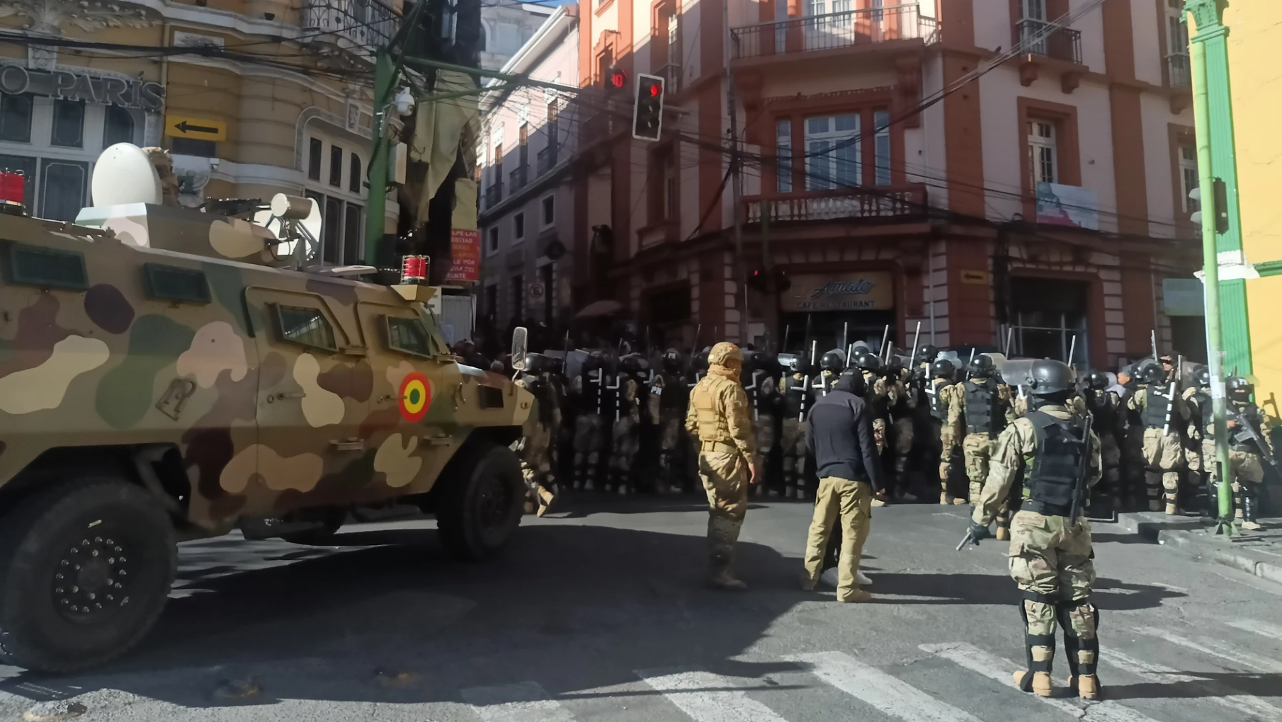 Bolivia enfrenta un intento de golpe de Estado, aseguró el presidente Luis Arce
