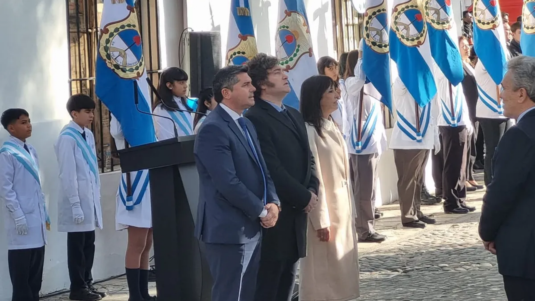 Detuvieron a un hombre armado en las inmediaciones del acto de Milei en San Juan