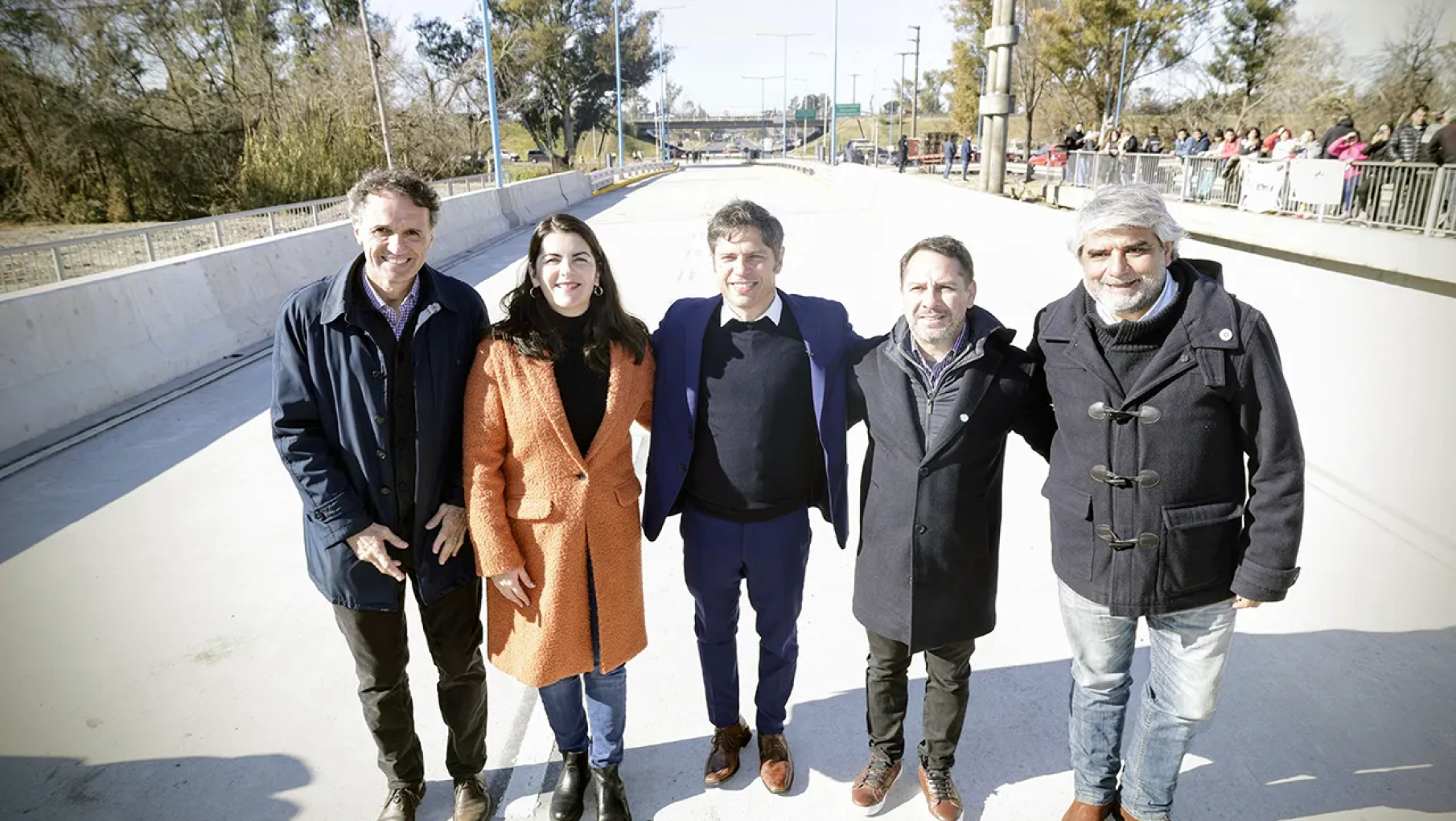 Kicillof inauguró un nuevo puente que conecta Moreno e Ituzaingó
