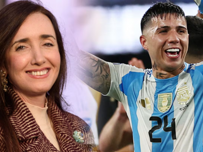 Fuerte respaldo de la Vicepresidenta a Enzo Fernández