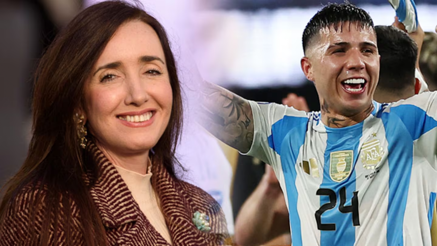 Fuerte respaldo de la Vicepresidenta a Enzo Fernández