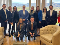 Mayra Mendoza, Ritondo y Schiaretti coinciden en EE.UU. para un evento tecnológico