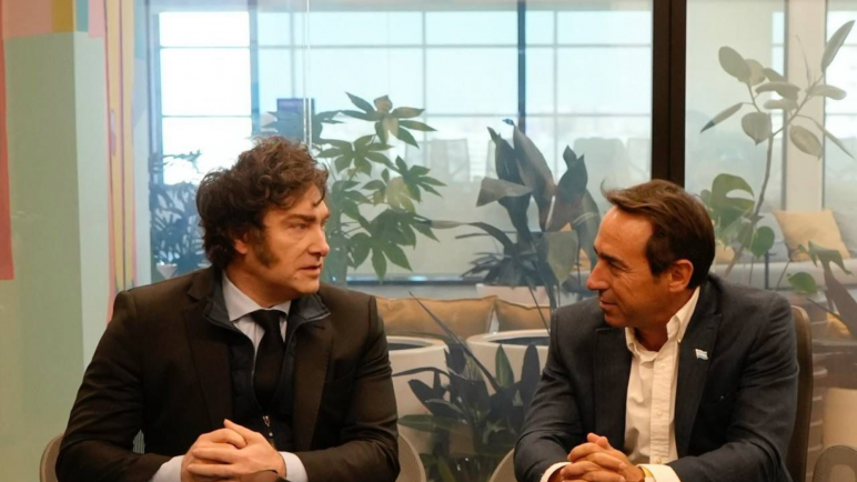 Milei visitó una Sede de Mercado Libre y respaldó al sector privado