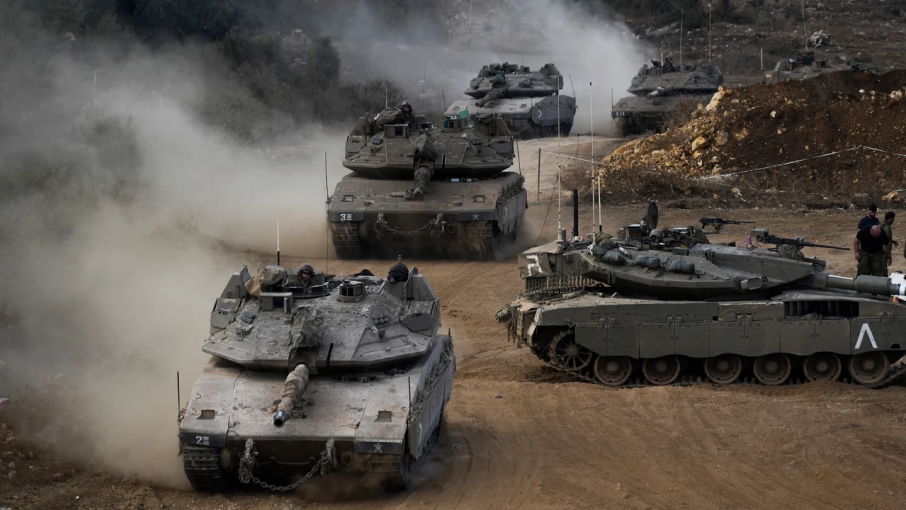 Avanzan las tropas terrestres Israelíes y están en El Líbano