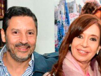 Gustavo Menéndez se reunió con Cristina y Aníbal Fernández para expresarle su apoyo