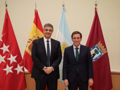 Jorge Macri está en Madrid, para participar en la Cumbre Iberoamericana