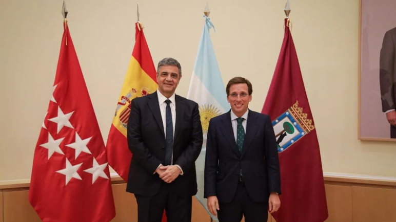 Jorge Macri está en Madrid, para participar en la Cumbre Iberoamericana