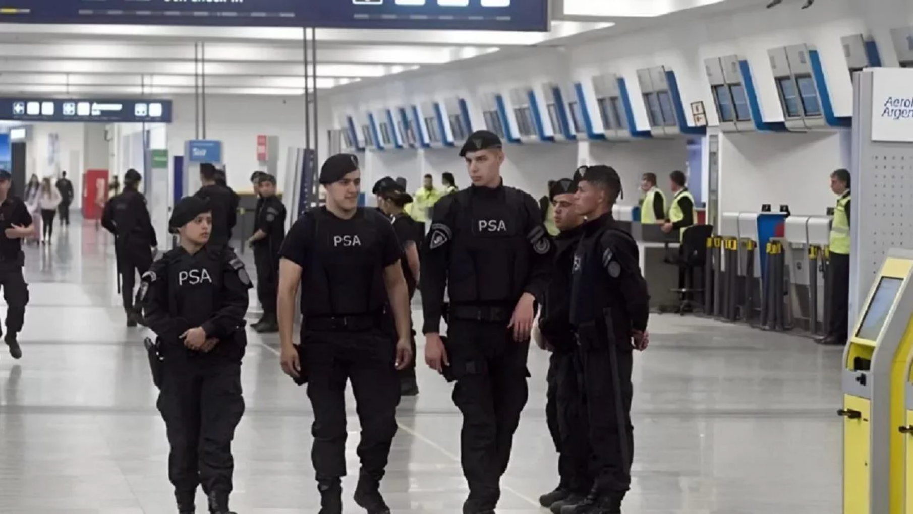 La PSA remplazó a Intercargo y los Aeropuertos funcionaron normalmente