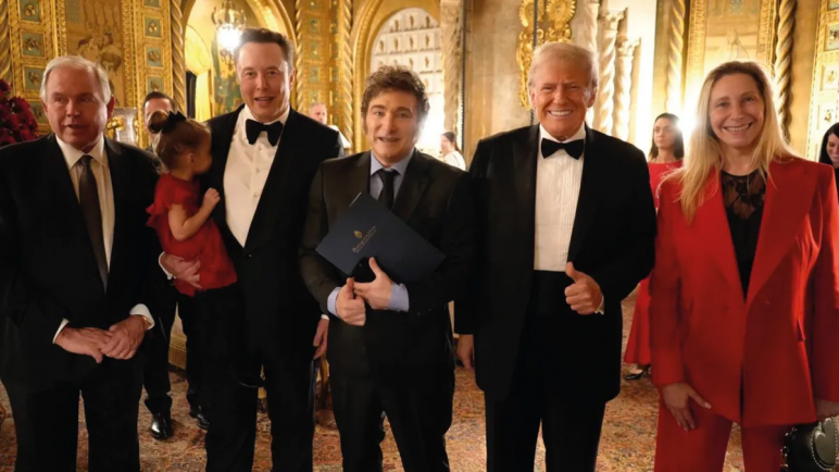 Milei en Estados Unidos: interacción en las redes y el furor por Trump y Stallone