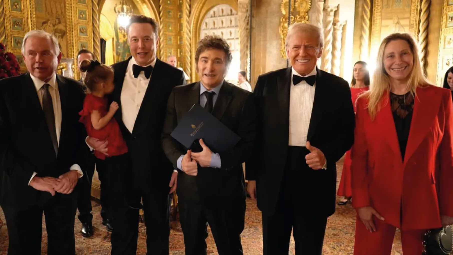 Milei en Estados Unidos: interacción en las redes y el furor por Trump y Stallone