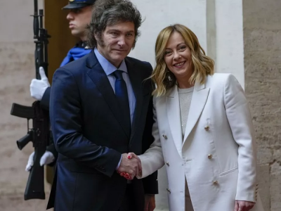 La Primera Ministro Italiana agradeció a Milei por su hospitalidad