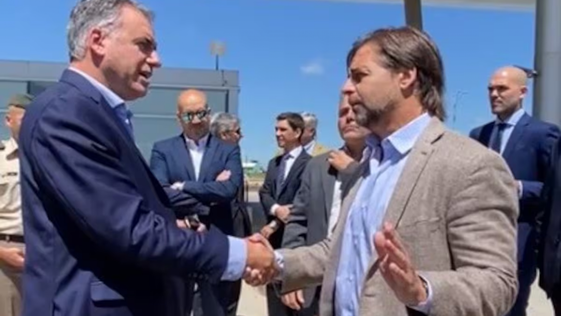 Por la transición , Lacalle Pou se reunió con Yamandu Orsi