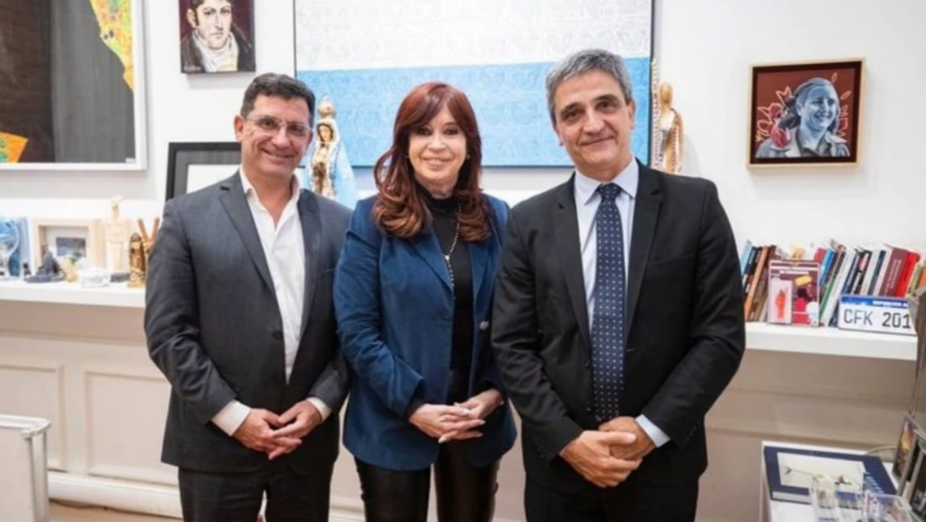 Cristina se reunió con referentes del Partido Justicialista de Corrientes