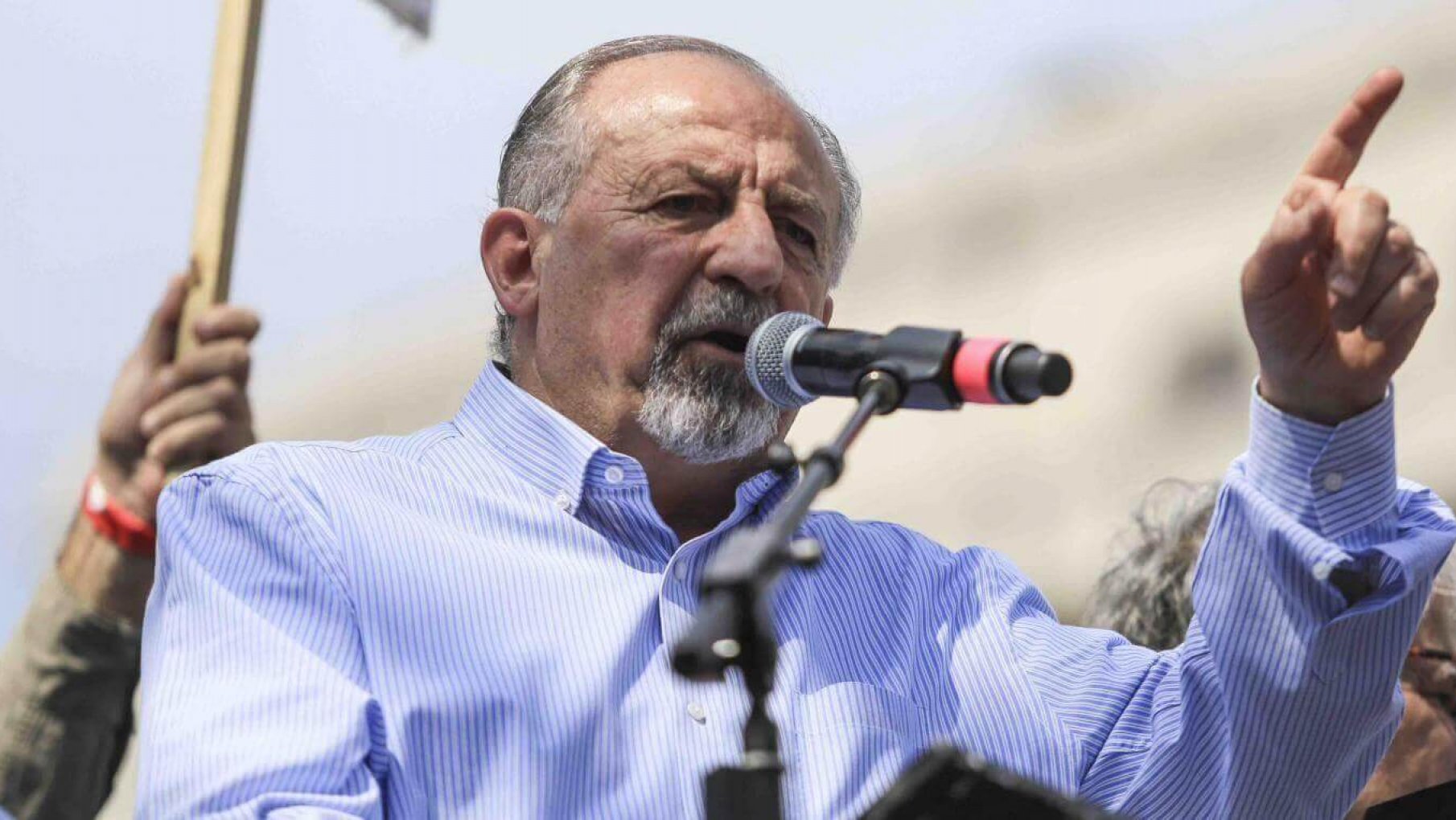 Antes del paro del jueves, las dos CTA realizaron una jornada de Lucha Federal