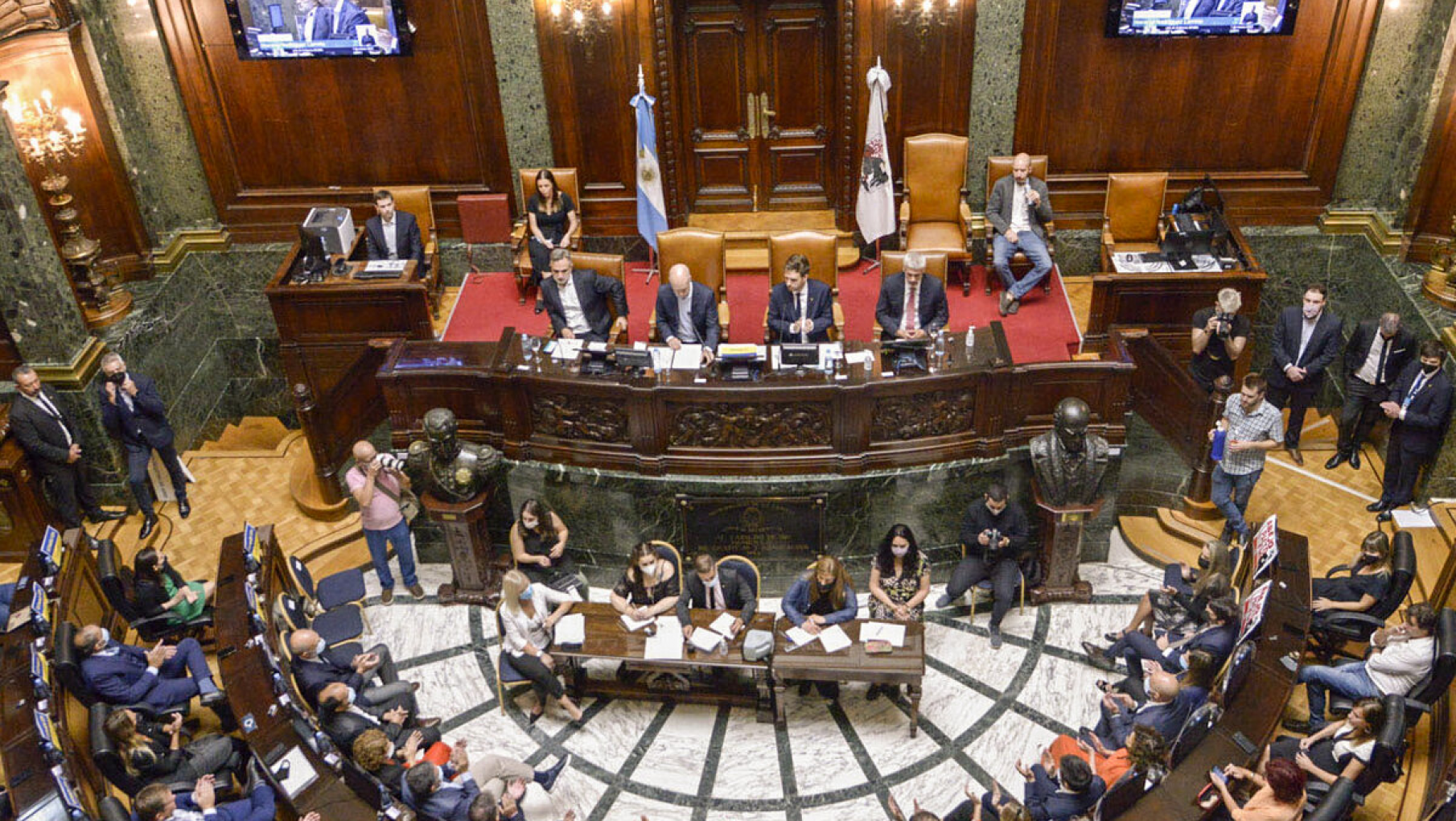 Con la mirada puesta en Educación , Seguridad y ABL se aprobó el presupuesto en CABA