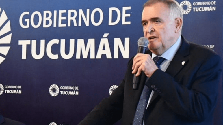 El Gobernador de Tucumán respalda el accionar del Gobierno Salteño