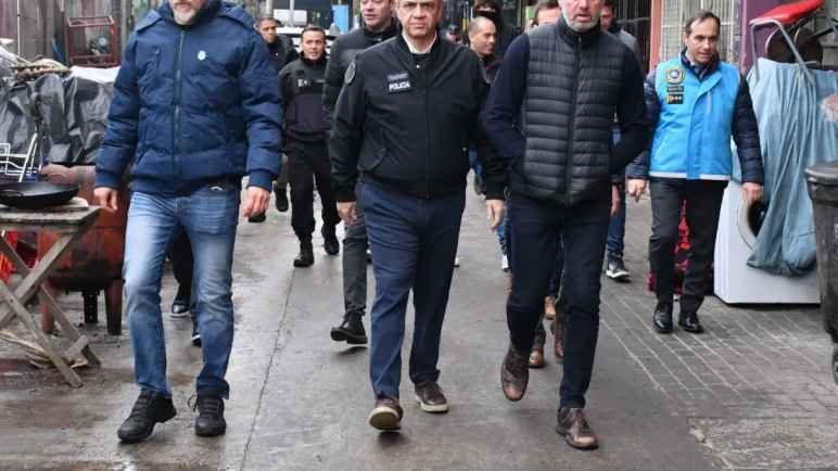 El jefe de Gobierno de CABA se refirió al operativo de hoy en Flores