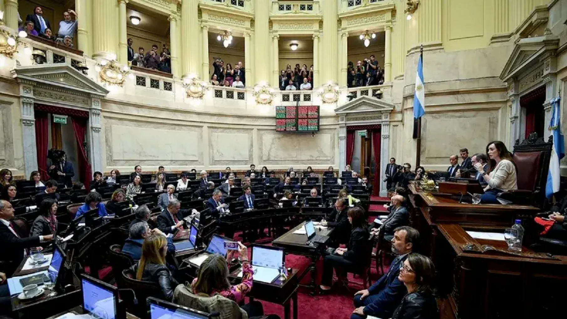 Se debate en el Senado la suspensión de las PASO