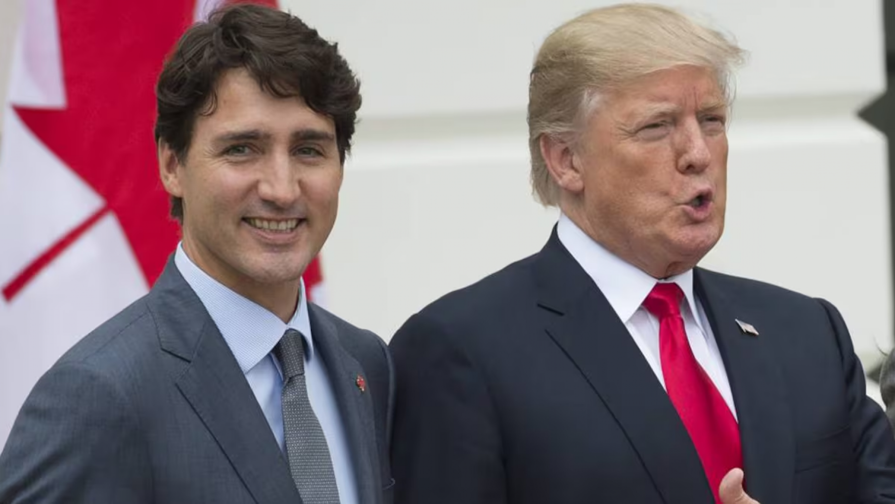 Se reunieron Trudeau y Donald Trump tras la imposición de aranceles
