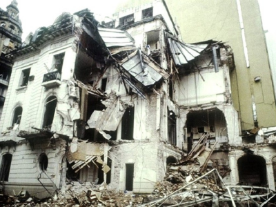 Se cumplen 33 años del atentado a la Embajada de Israel en Buenos Aires