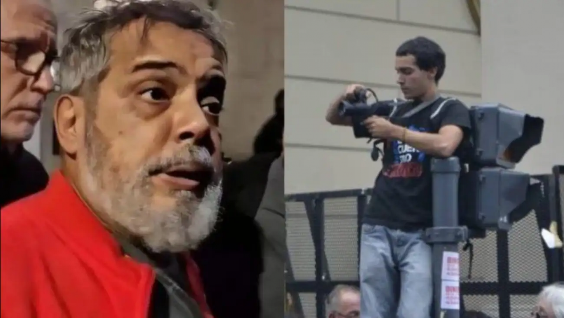 El padre y el hermano del fotógrafo Grillo esperanzados