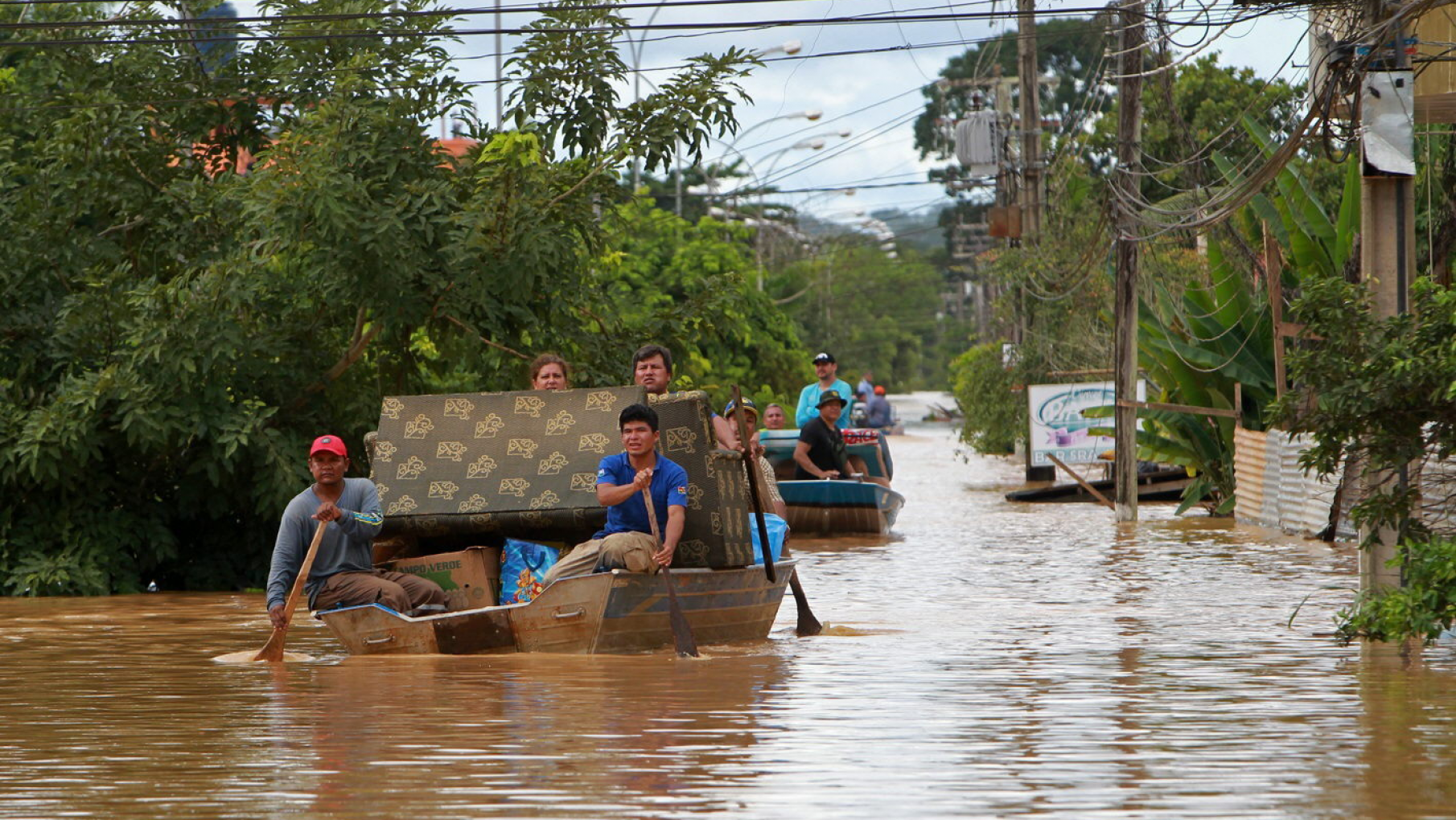 Llegó a 90 el número de Municipios afectados por las lluvias en Bolivia
