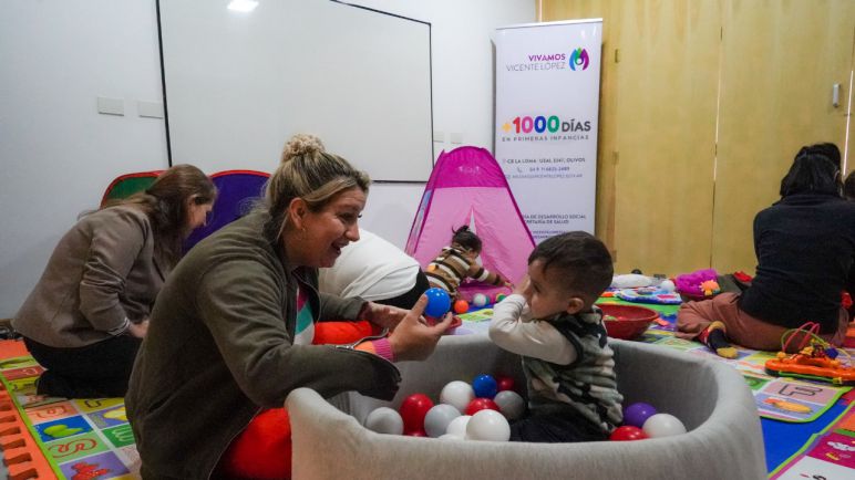 Vicente López continúa impulsando al programa +1000 días