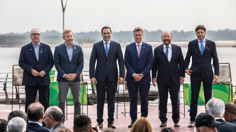 Antes la crisis economica se reunen Gobernadores en Entre Rios para tratar el tema