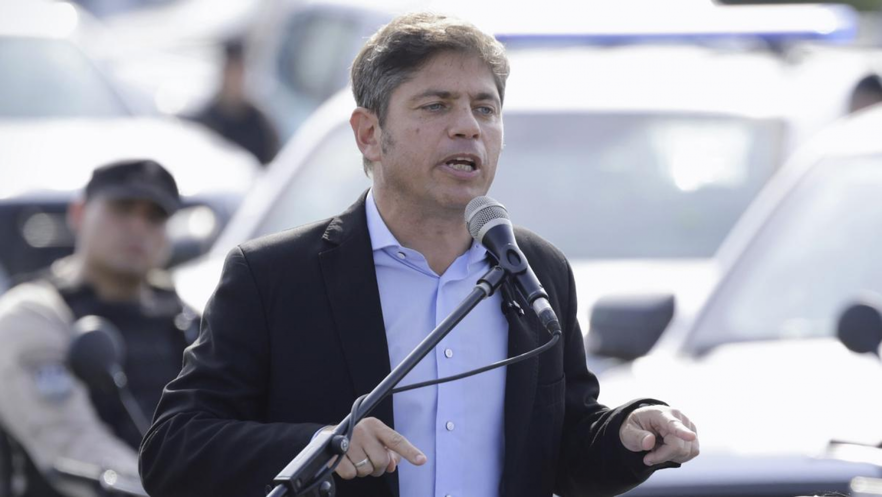 Kicillof estuvo en el velatorio de Mujica