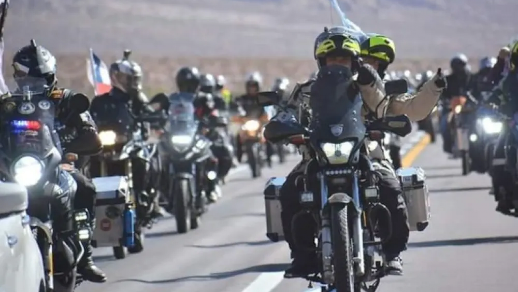 En el caso de las caravanas de motos en Mendoza ya hay imputados y detenidos