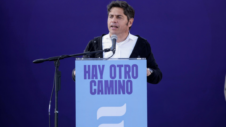 Mensaje de Kicillof de cara a las elecciones: "Apostamos a otro modelo"