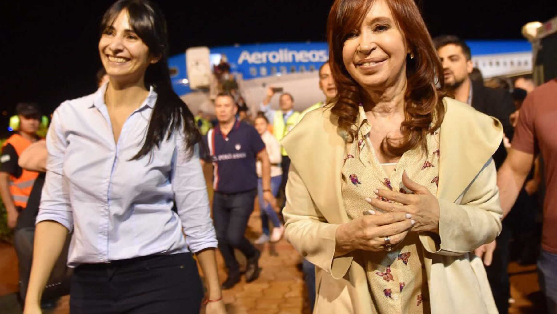 En un acto en Misiones, Cristina Kirchner pidió que la dejen competir