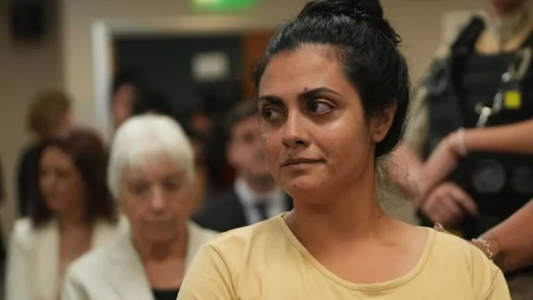 Declaro Brenda Agüero, la enfermera acusada y se declaró inocente