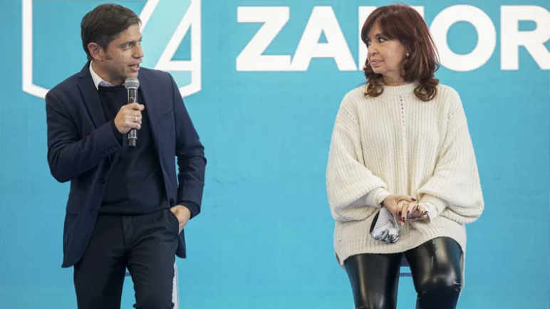 Finalmente, Kicillof acompaña a Cristina en la marcha hacia Tribunales