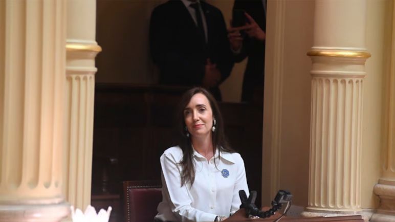 Senado: Aliados de LLA presionan a Villarruel por agenda propia