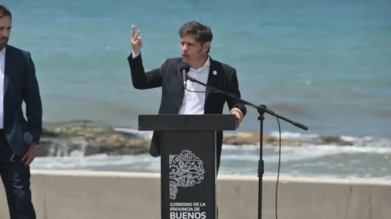 El gobernador Kicillof dijo en Miramar, que el gobierno solo quiere privatizar