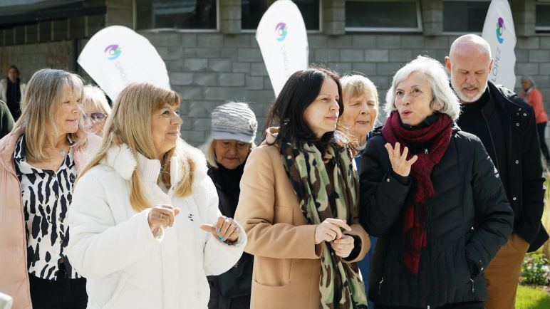 Vicente López inauguró las nuevas instalaciones del polideportivo modelo del país para adultos mayores