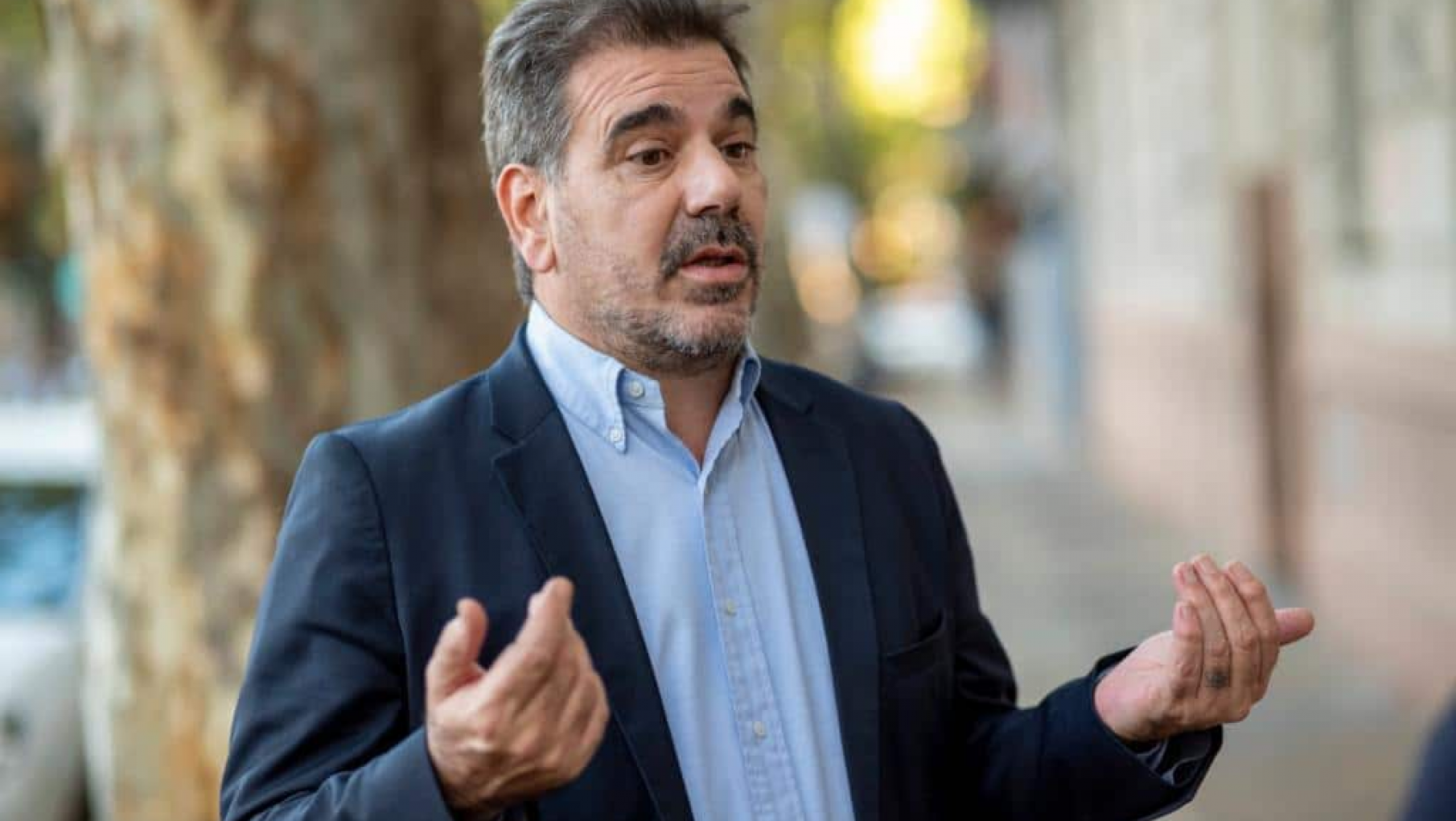 El dirigente del PRO , Cristian Ritondo estuvo en la Rosada y aviso que van a seguir yendo a los barrios