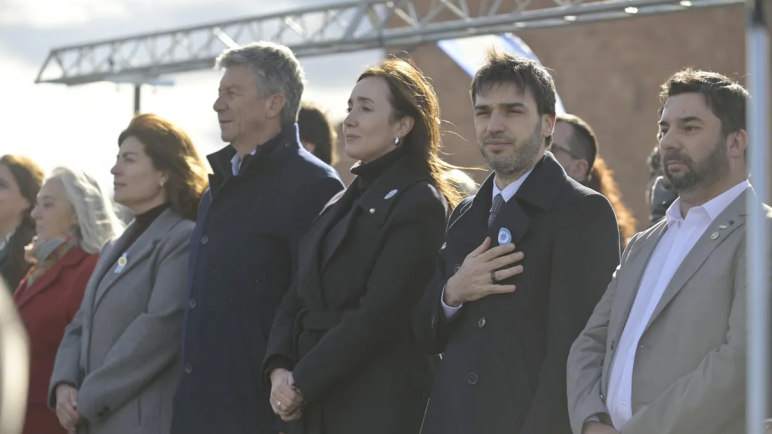 Victoria Villarruel en su visita al sur argentino declaró que en este difícil contexto cumple con su rol