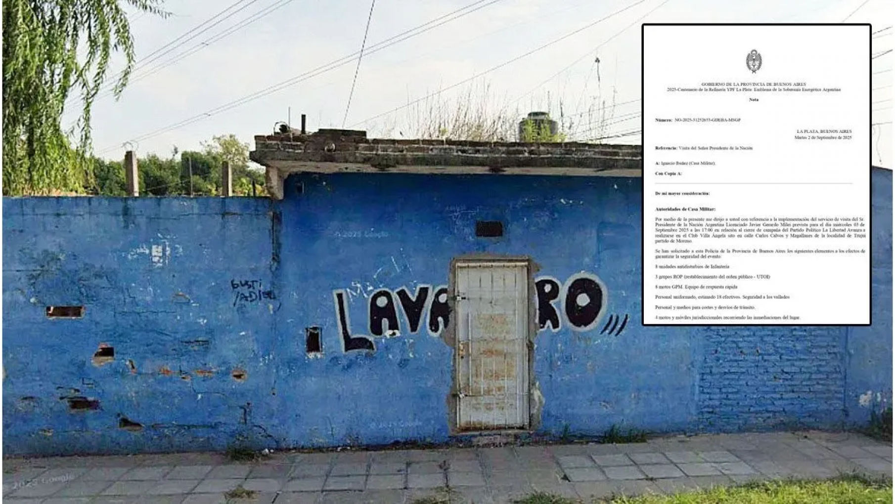 La titular de Atlético Villa Angela, se mostró exultante con la visita de Milei