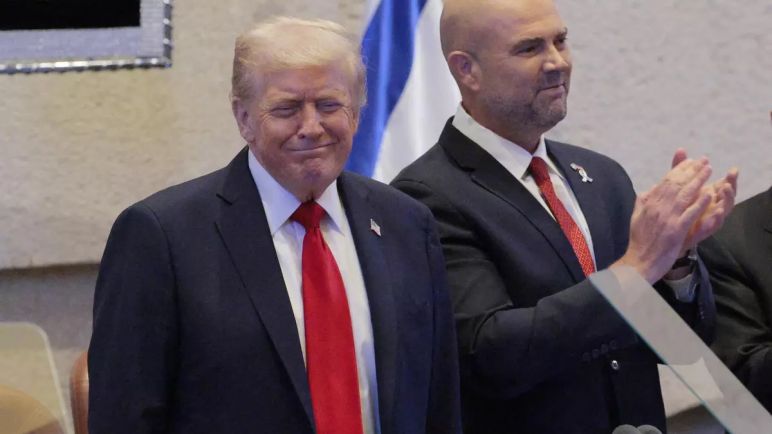 Trump en la Knéset: "Israel ganó todo lo que se puede ganar por la fuerza" en Gaza