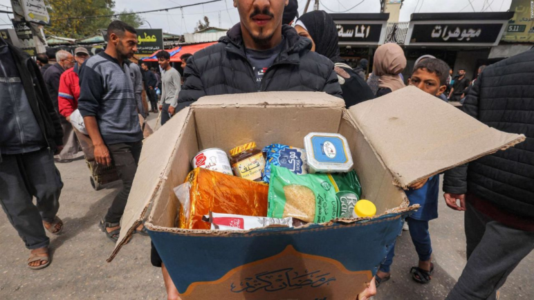 Despues de liberar a los rehenes, Gaza recibe 190.000 toneladas de ayuda humanitaria