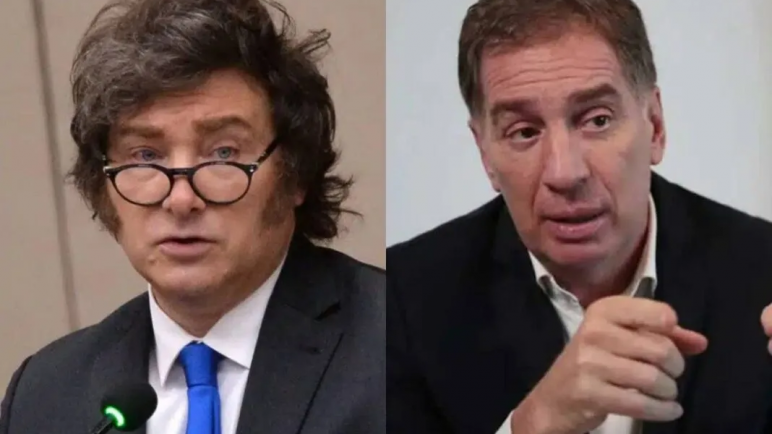 Debido a los disturbios Milei se baja de la campaña en Provincia