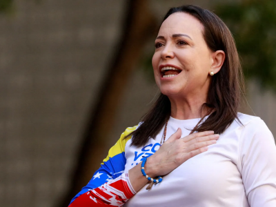 Según Corina Machado, la mayoría de los venezolanos están con Trump