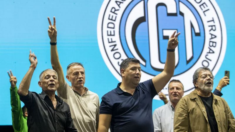 CGT: Cristian Jerónimo exige "dignidad" para trabajadores y advierte sobre reformas regresivas