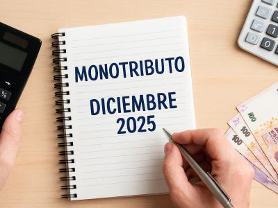 Monotributo diciembre 2025: escalas vigentes y monto de las cuotas