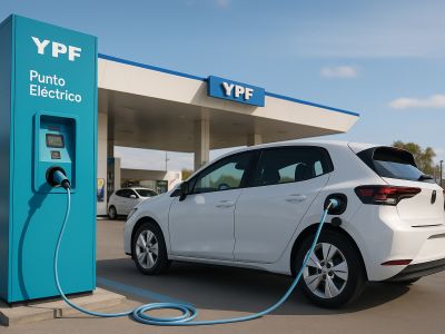 YPF aplicó el nuevo cuadro tarifario para la carga de autos eléctricos, con aumentos de hasta 340%