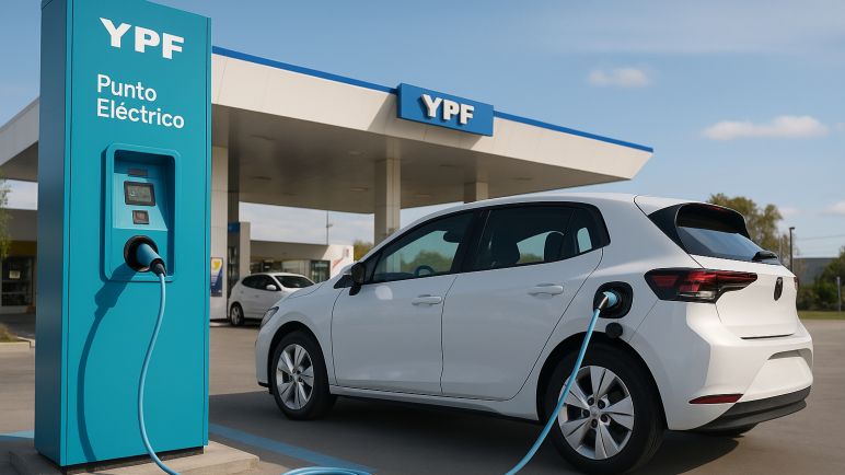 YPF aplicó el nuevo cuadro tarifario para la carga de autos eléctricos, con aumentos de hasta 340%