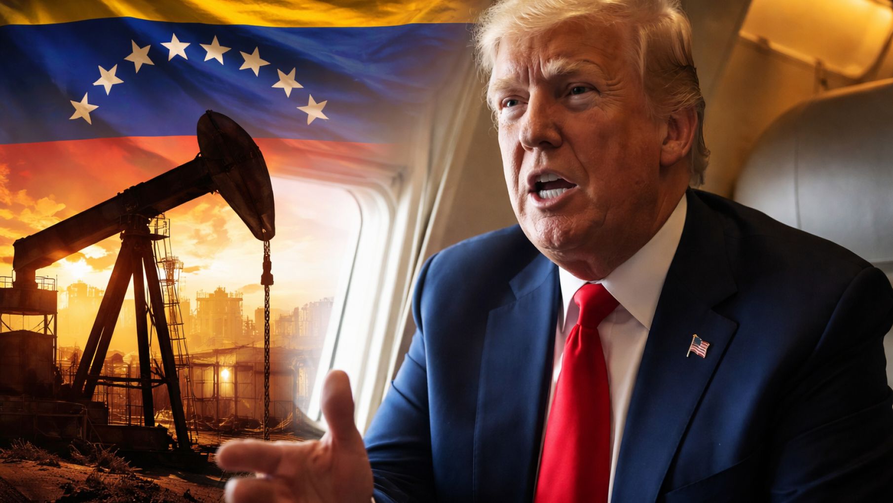 Donald Trump quiere el petróleo de Venezuela y pidió que le den "acceso total" a los EE.UU.