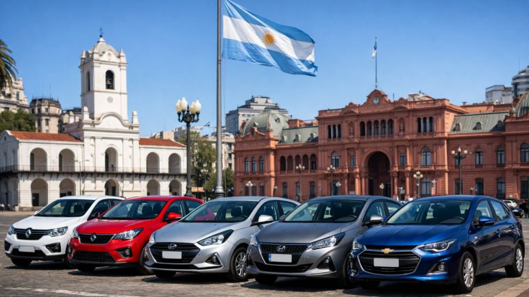 Los 10 autos más baratos de Argentina en enero 2026